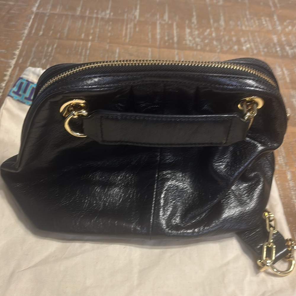 Tory Burch Amanda Pleated Shoulder Bag (also called the Amanda Chain Hobo - Picture 4 of 6